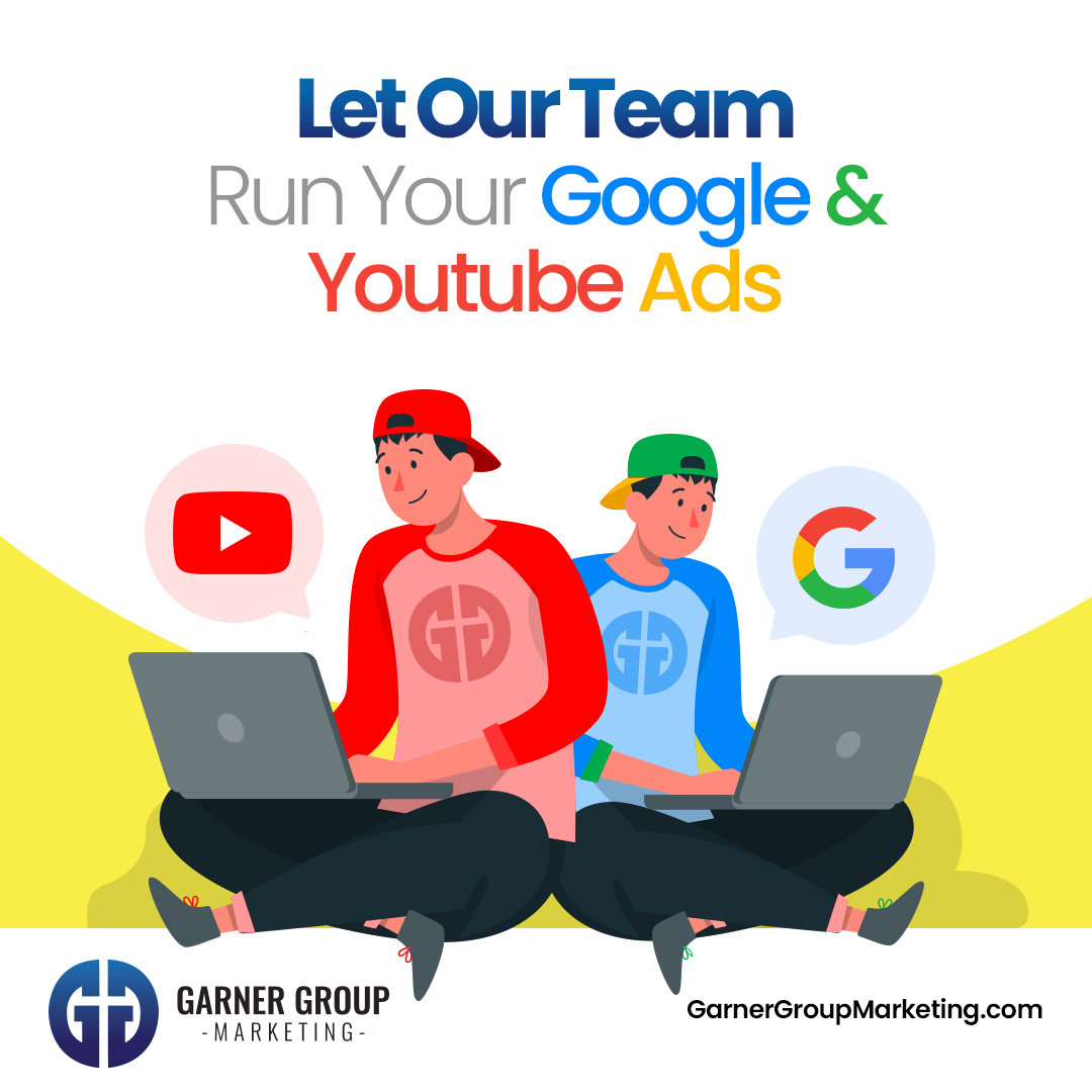 Let our team run your Google and Youtube ads